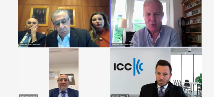 ICC Secretary General Meeting with ICC Syria Leadership to discuss opportunities to support Syrian private sector