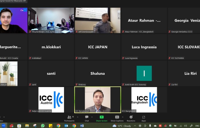 Participation of ICC Syria Team in ICC Online Training on CANVA Platform, 23 March, 2023