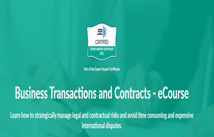Business Transactions and Contracts - eCourse