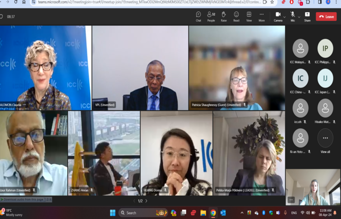 Quarterly Call for National Committee and NC Arbitration Commission Representatives, and the representatives of ICC Syria in ICC Court and ICC Commission on Arbitration and ADR