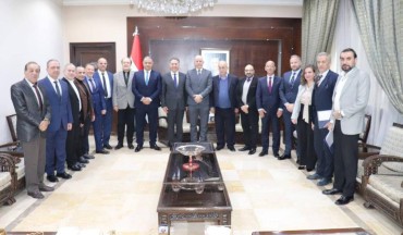 Dr. Riad Abdul-Raouf, Minister of Finance, invited General Managers of Syrian insurance companies, Head of the Insurance Commission at the International Chamber of Commerce Syria, and President of the Syrian Insurance Federation, for a meeting at the Mini