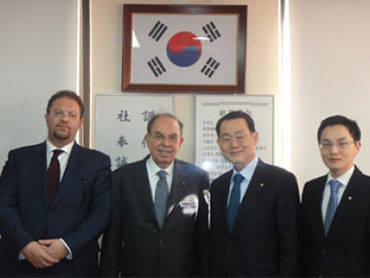 زيارة غرفة التجارة الدولية في كوريا