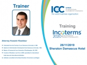 ICC Syria Certified Trainer Hussien Khaddour Profile